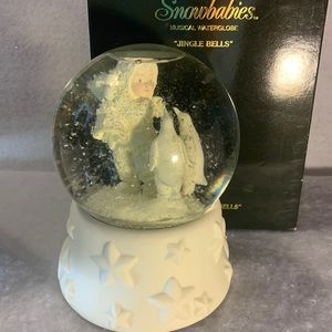 Department 56 Snowbabies - Musical Waterglobe “Jingle Bells”